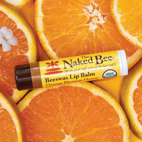 Naked Bee lip balm (orange)