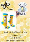 Sock of the Month Let It Bee