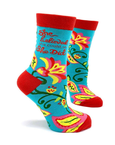Sock of the Month She Believed