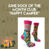 Sock of the Month Happy Camper